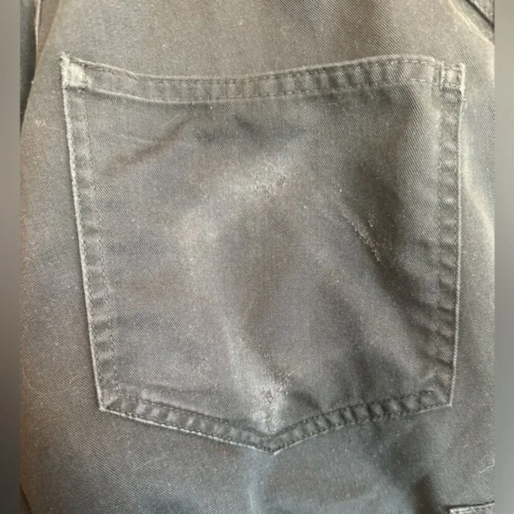 Helly Hansen Work Wear Pants Mens Size W34 X L32 Black Paint Staining Cargo Pant - Picture 7 of 16